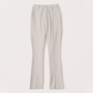Abercrombie & Fitch Skinny Ultra High Rise Split-Hem Tailored Straight Pants 24